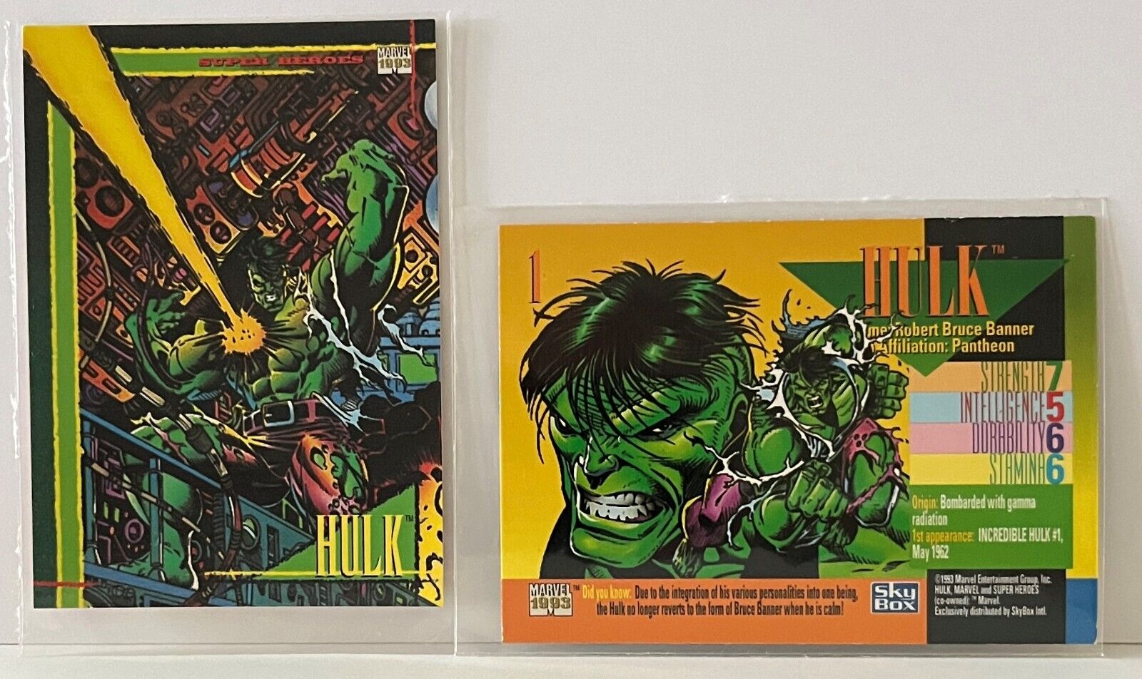 1993 SKYBOX MARVEL UNIVERSE SERIES 4 LOOSE TRADING CARDS COMPLETE YOUR SET