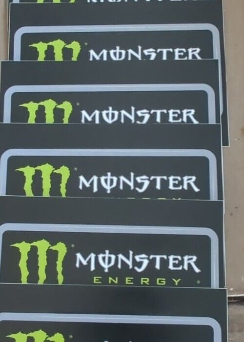 (5) Monster Energy  NASCAR CUP SERIES , NEW Buy 2 lots get 5 Stickers free
