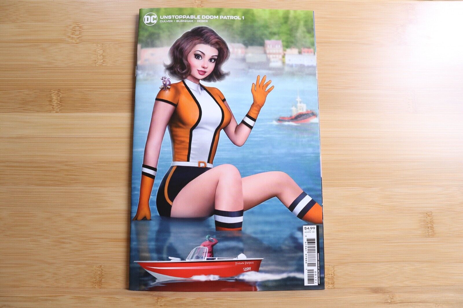 Unstoppable Doom Patrol #1 Nathan Szerdy Variant Cover NM