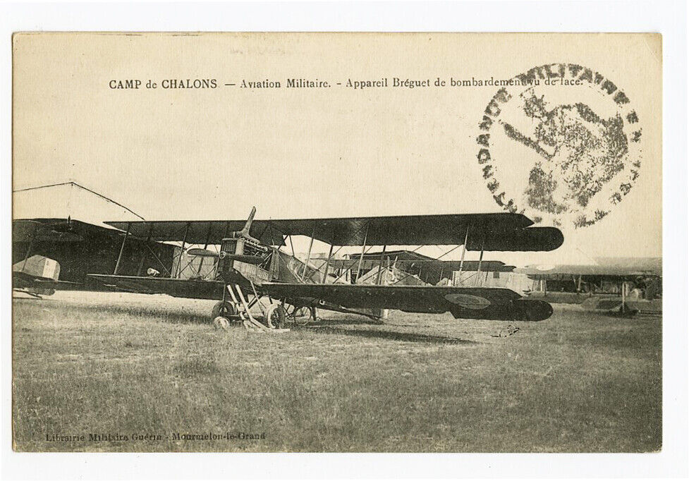 WW1 Aerolane Airplane FRENCH BOMBER photo postcard