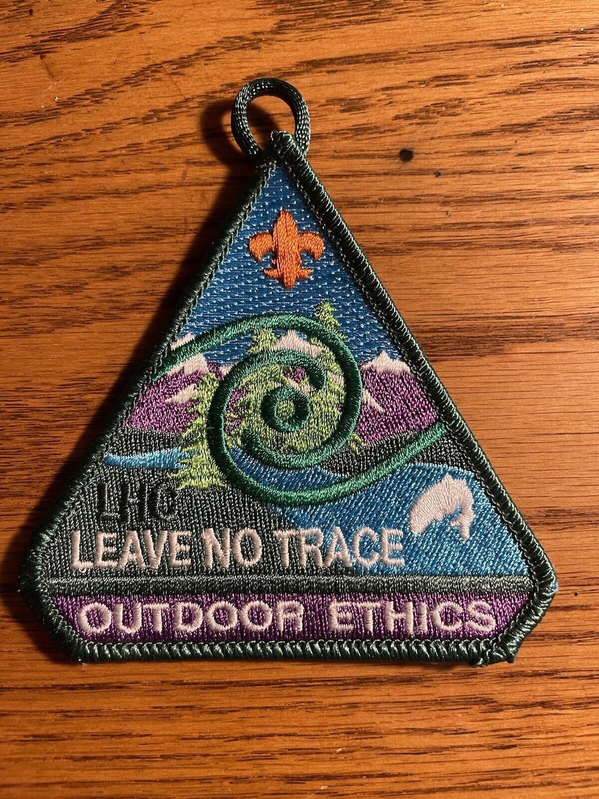 Scouting Leave No Trace Outdoor Ethics Pocket Patch