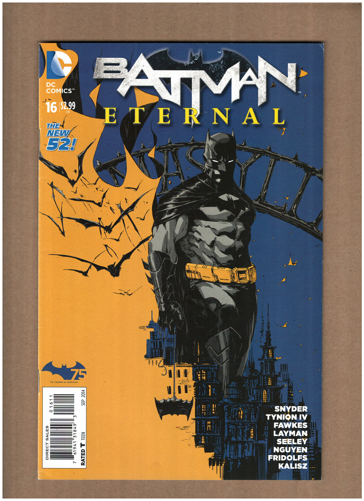 Batman Eternal #16 DC Comics 2014 New 52 Scott Snyder RED ROBIN APP. VF 8.0