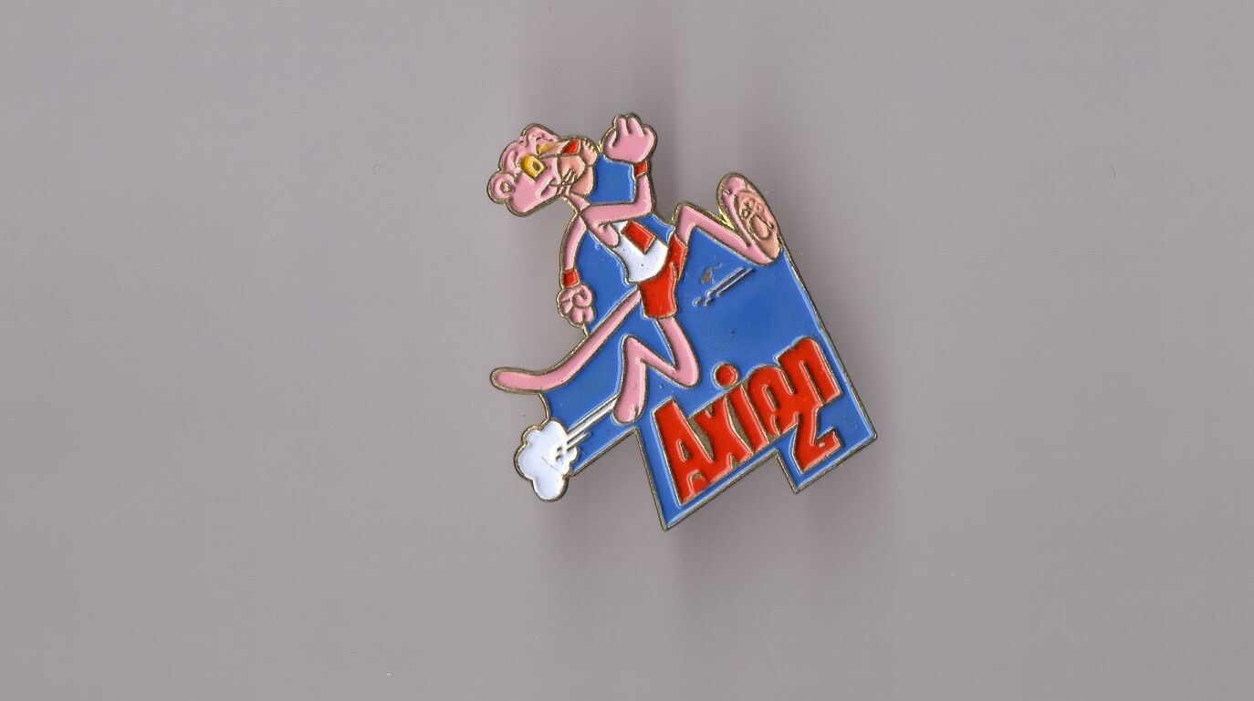 Axion 2 Laundry Pin\'s / Pink Panther (Athlete Version)
