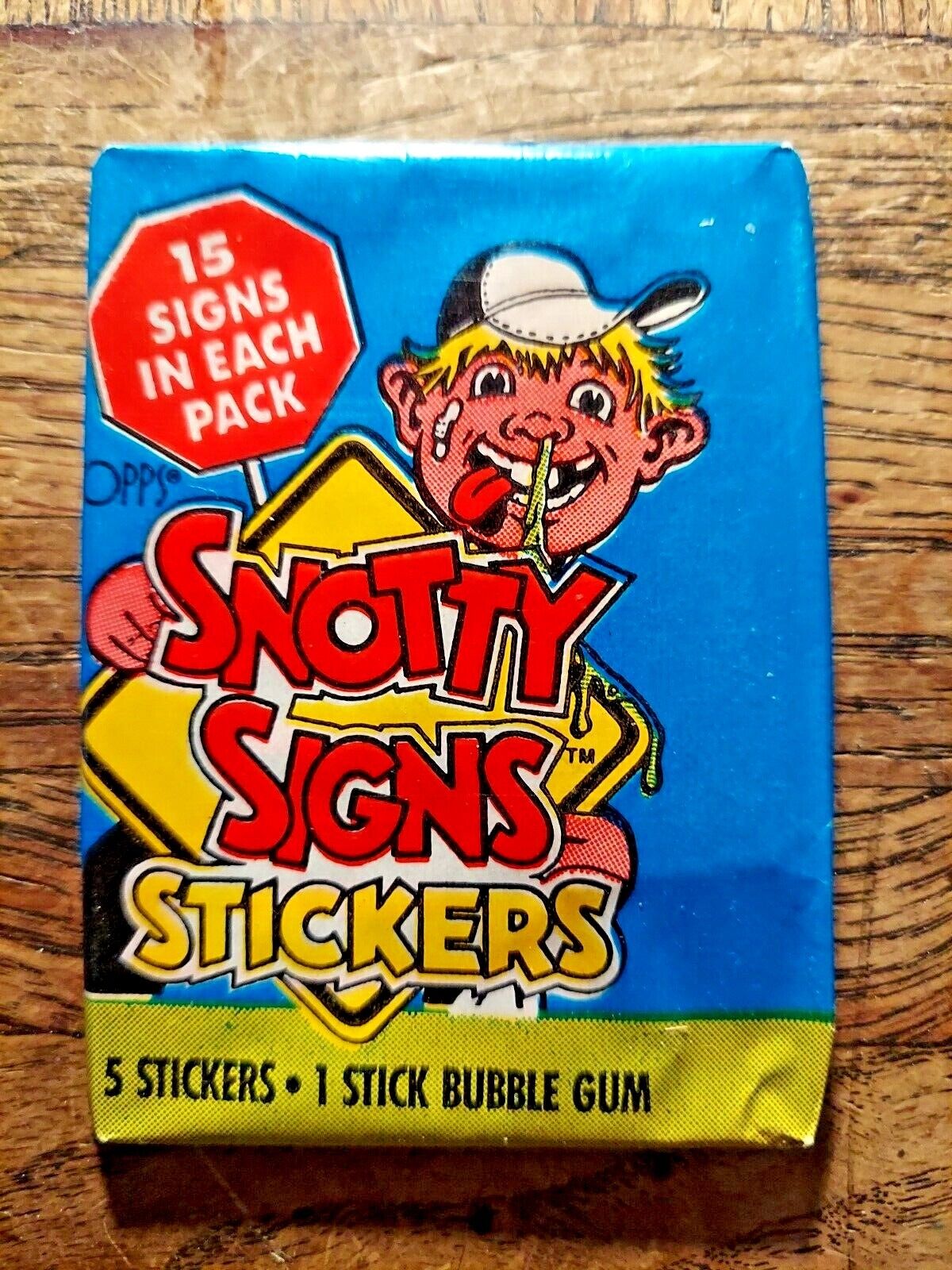 1986 SNOTTY SIGNS STICKERS \