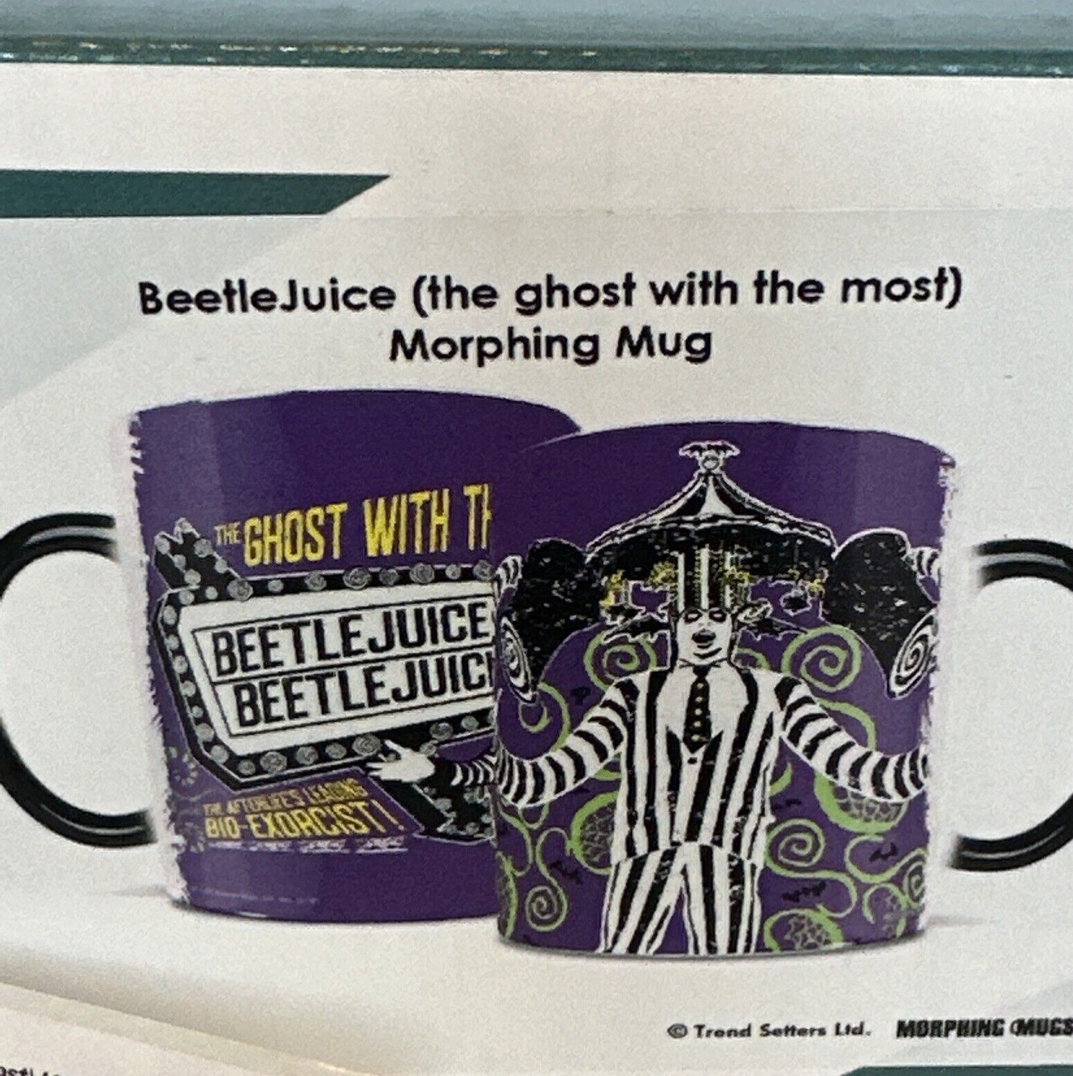 Morphing Mugs Beetle Juice (the ghost with the most) Heat-Sensitive Mug 11oz