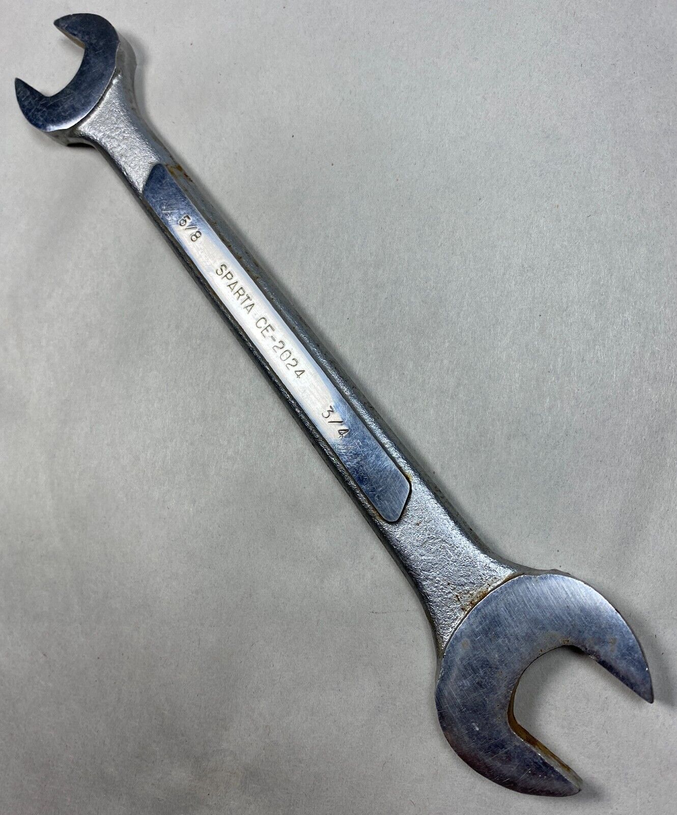 Vintage Sparta Tools CE-2024 Open End Wrench 5/8\