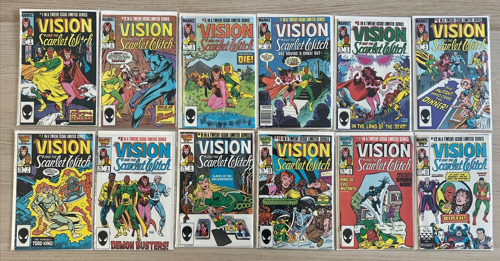 The Vision and The Scarlet Witch #1-12 - Marvel Comics