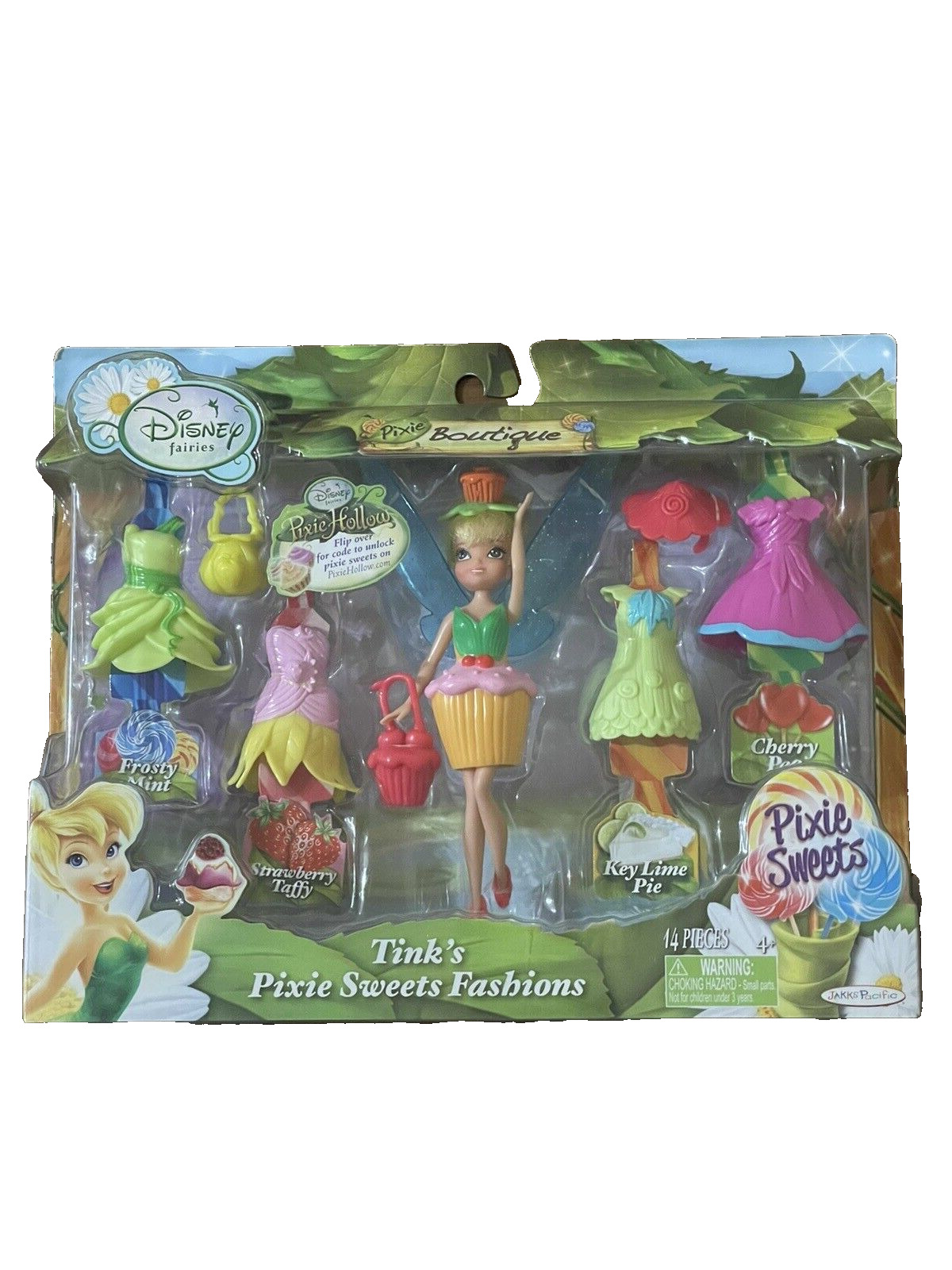 2012 Jakks Pacific Disney Fairies Tink's Pixie Hollow Figure Accessories Rare