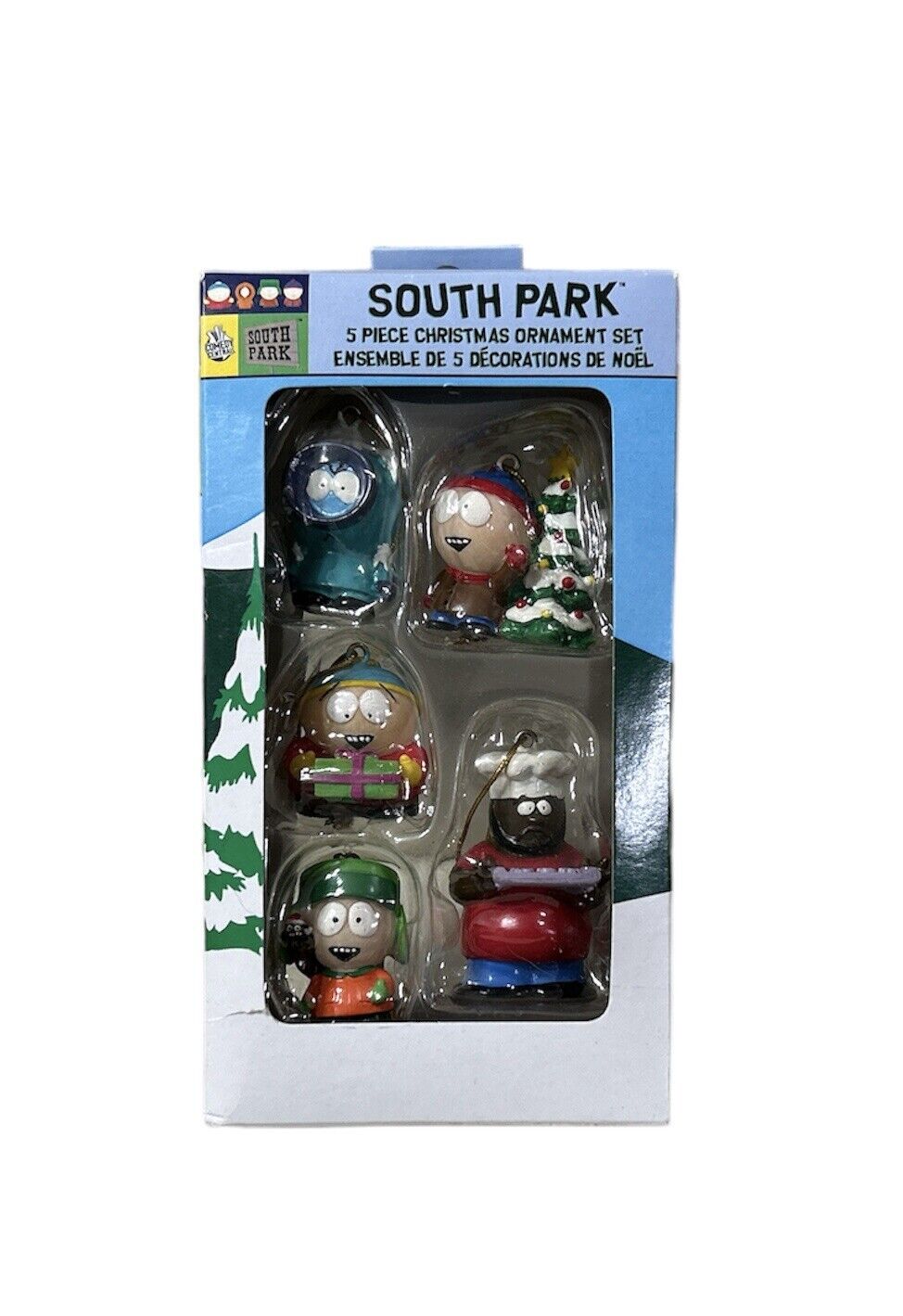 South Park Kurt S Adler 5 Piece Christmas Ornaments Set 2008
