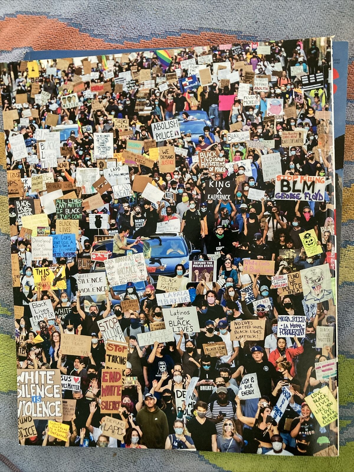 Jul 2020 Rolling Stone George Floyd Black Lives Matter Protest American Uprising