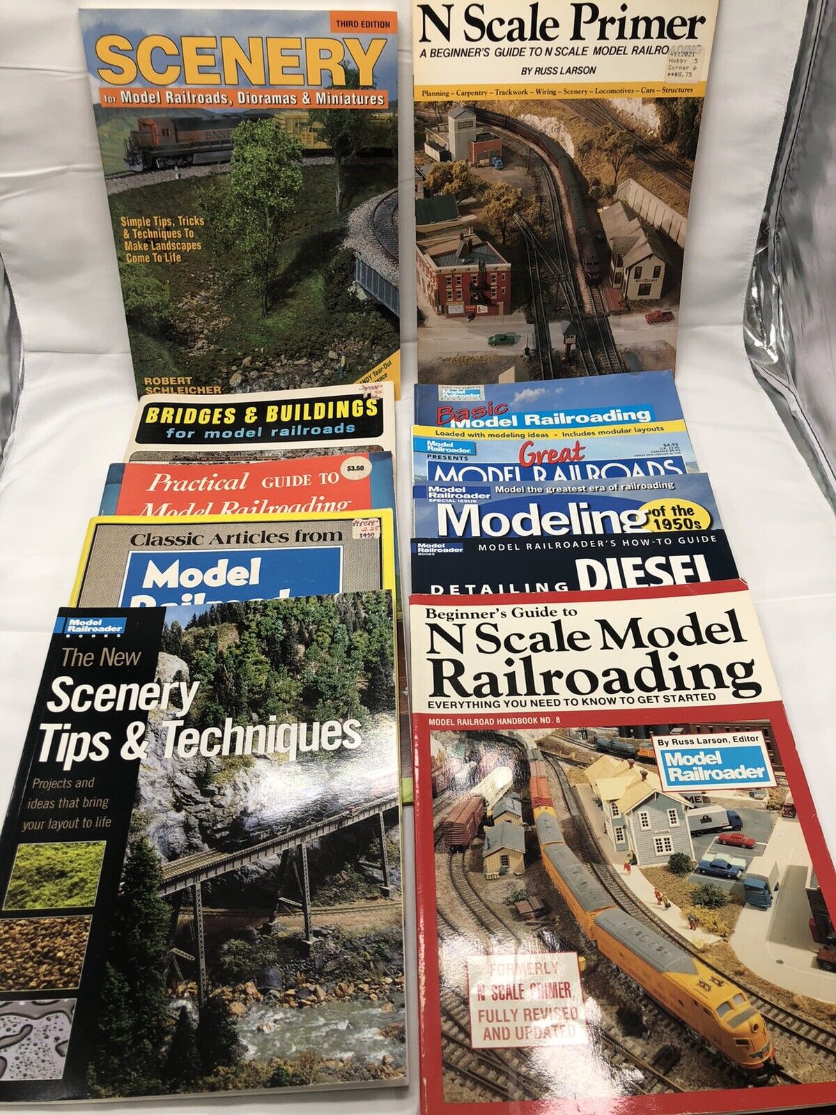 Model Railroading Magazine Lot of 11 Magazines Some Vintage Locomotive Modeling