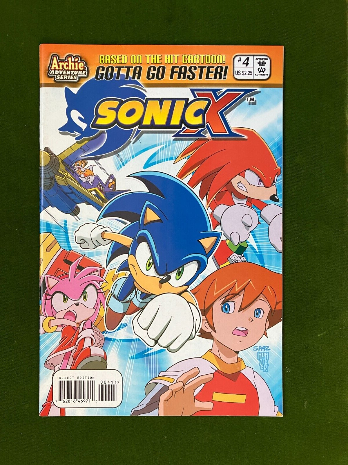 SONIC X HEDGEHOG Comic Book #4 February 2006 First Edition Bagged & Boarded NM