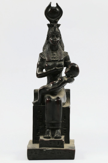 The Famous Statuette of ISIS nursing Horus