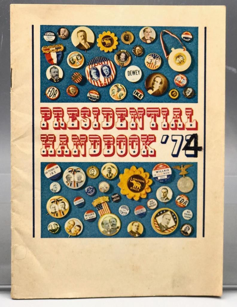Vintage 1972 United States Presidential Handbook Pittsburgh Home Savings & Loan