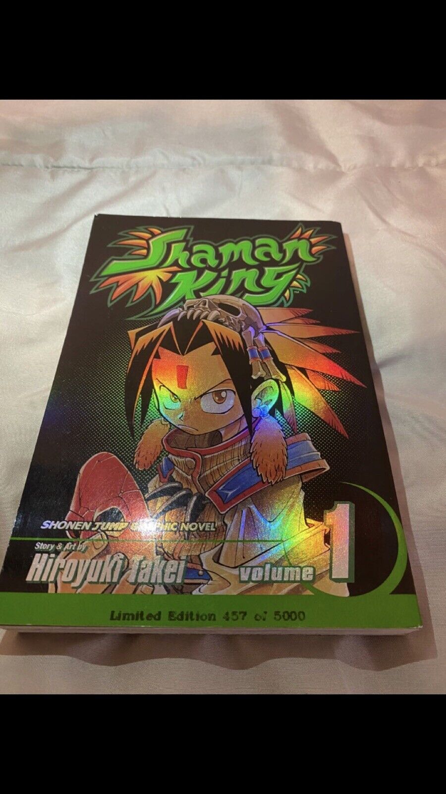 Shaman King Limited Edition Manga Foil - Volume 1 - Holographic 1/5000 NM