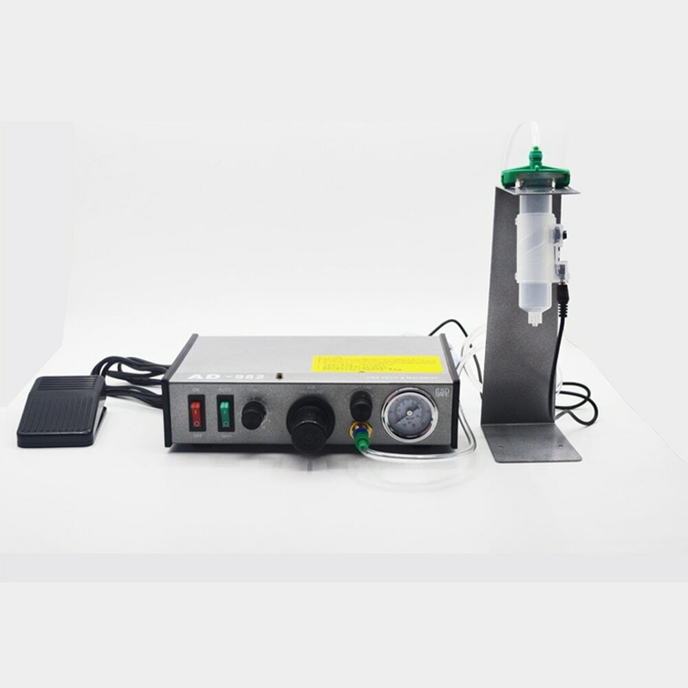 110V 220V Semi-Auto Glue Dispenser PCB Solder Paste Liquid Controller Dropper