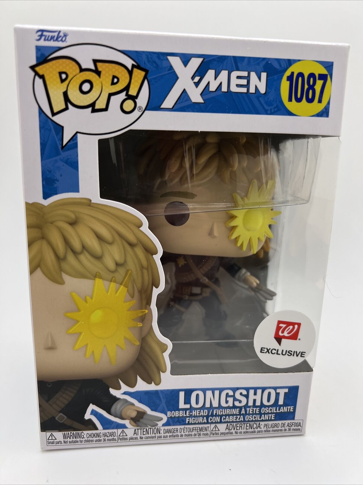 Funko POP X-Men - Longshot #1087 Walgreens Exclusive New