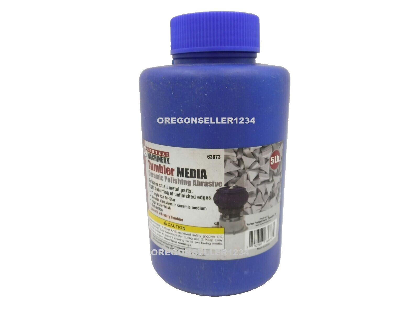 5 Lb. Medium Ceramic Abrasive Polishing Tumbler Media (USA SELLER) SALE 