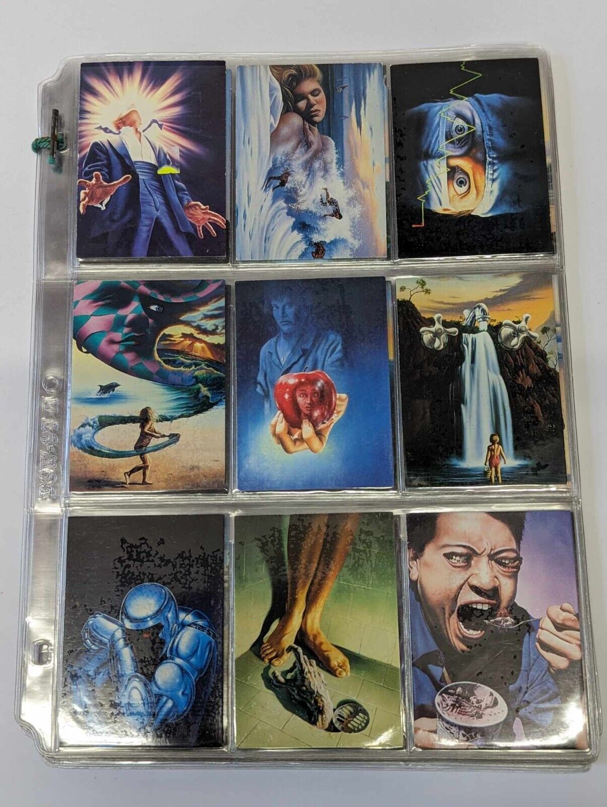 Jim Warren's Beyond Bizarre Collector Cards x94 Bundle, 1993, Some Duplicates