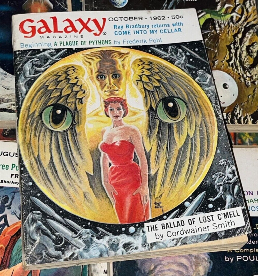 GALAXY  Science Fiction pulp magazine Lot 13 Issues  1950's Asimov E.E. Smith