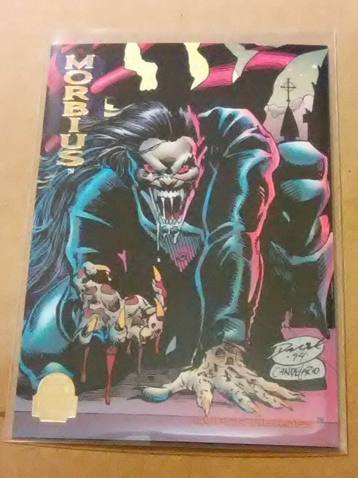 1994 MORBIUS  (SPIDER-MAN) Marvel Universe FLEER [NM NEAR MINT 9.8] Card #138