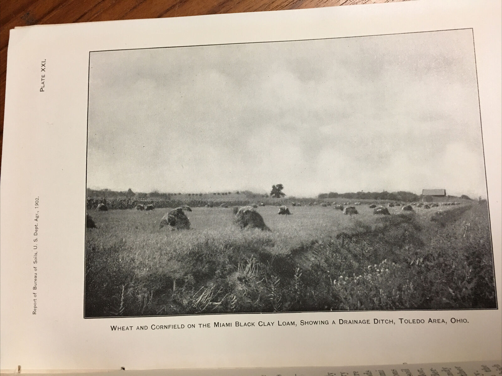 1902 Government Bureau of Soils Dept Agriculture Survey Report Toledo Ohio