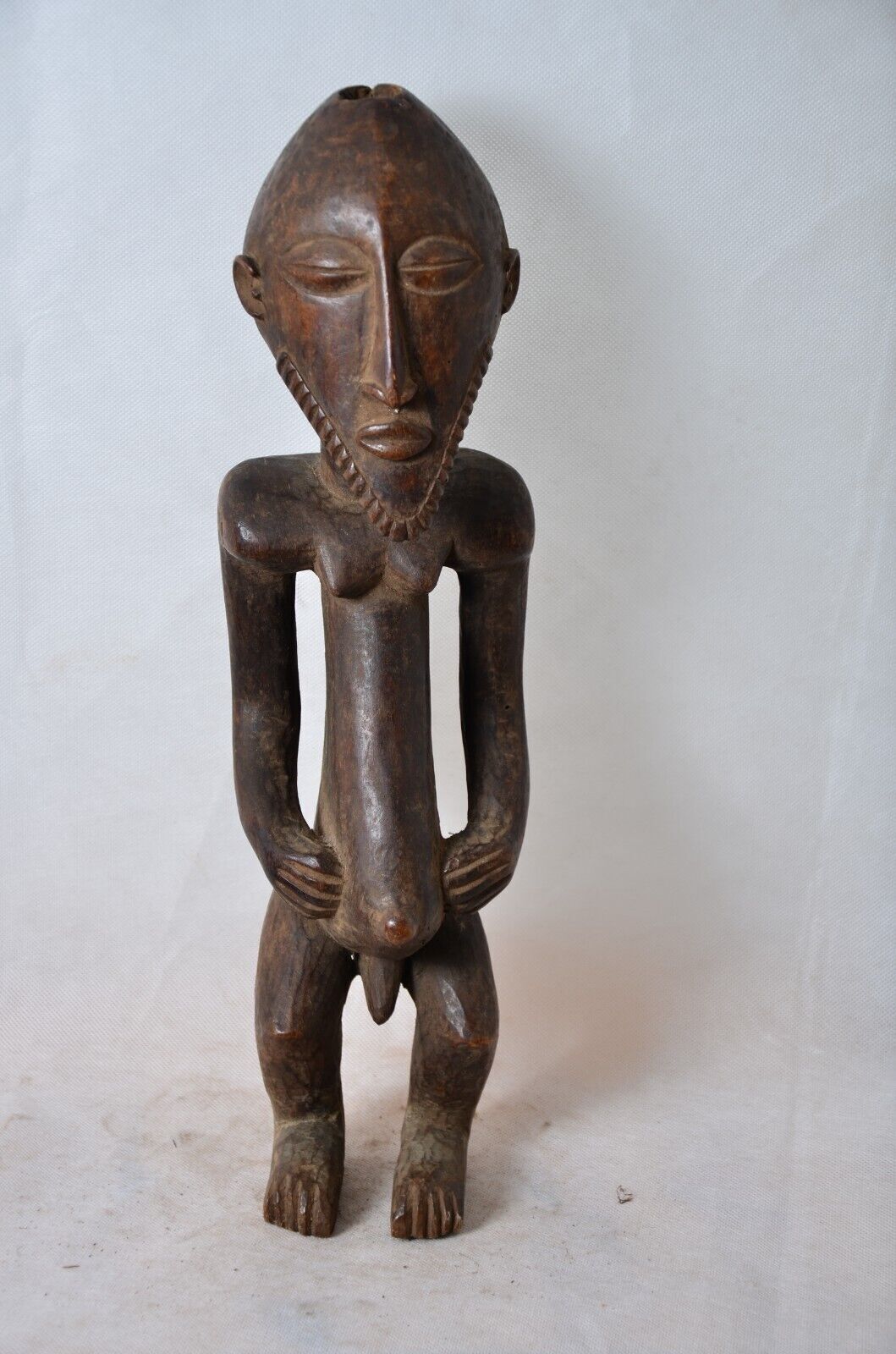 Bembe Standing male Figure African Art
