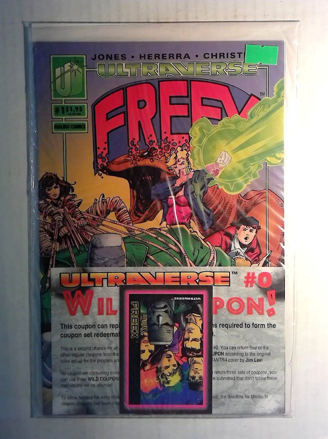 Freex #1 Malibu Comics (1993) NM- 1st Print Comic Book