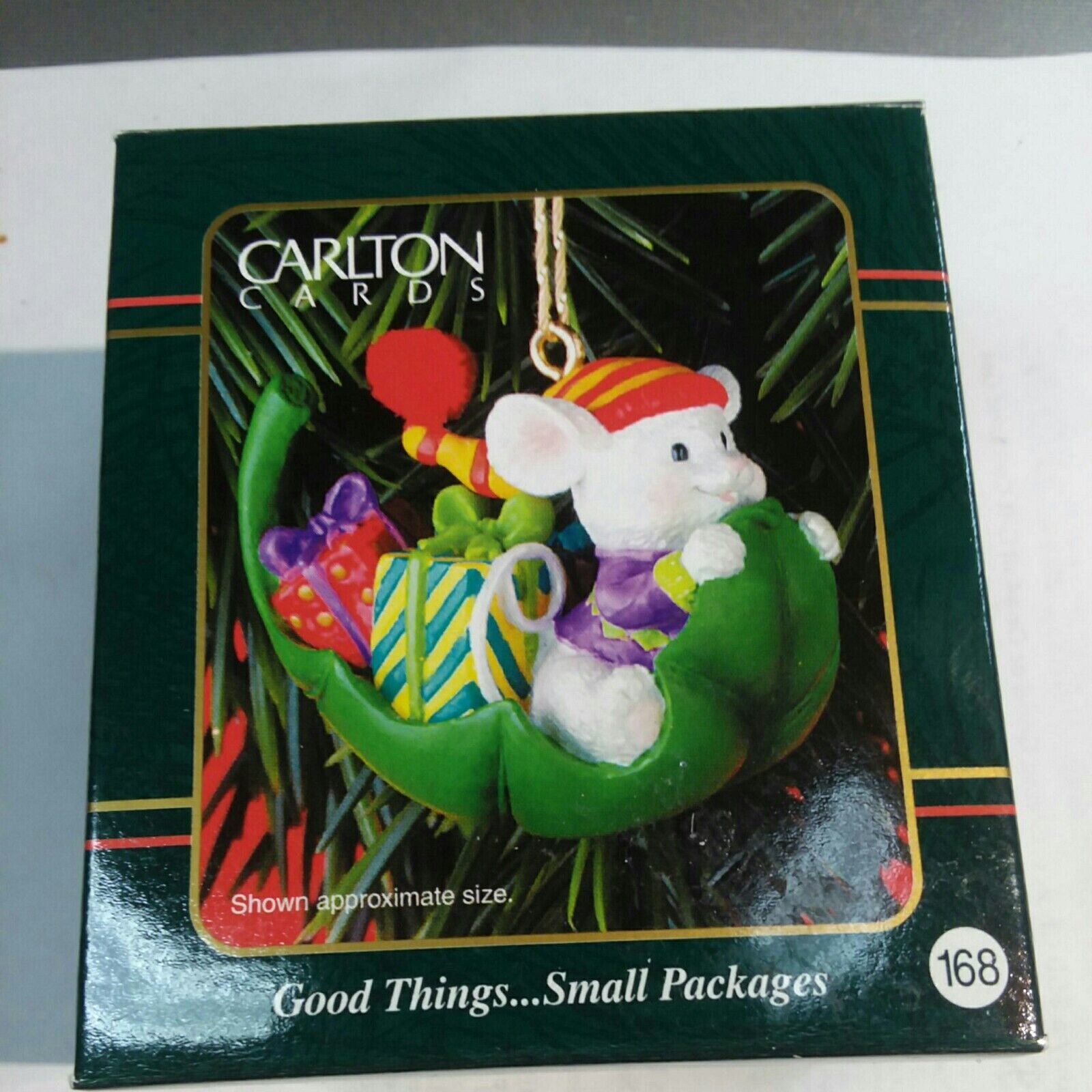 CARLTON LITTLE HEIRLOOM GOOD THINGS SMALL PACKGES 168 VINTAGE DV107