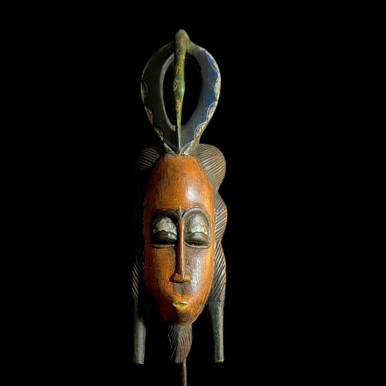 African mask Hand Carved Wooden Tribal African Art Face Mask African Guro-9820