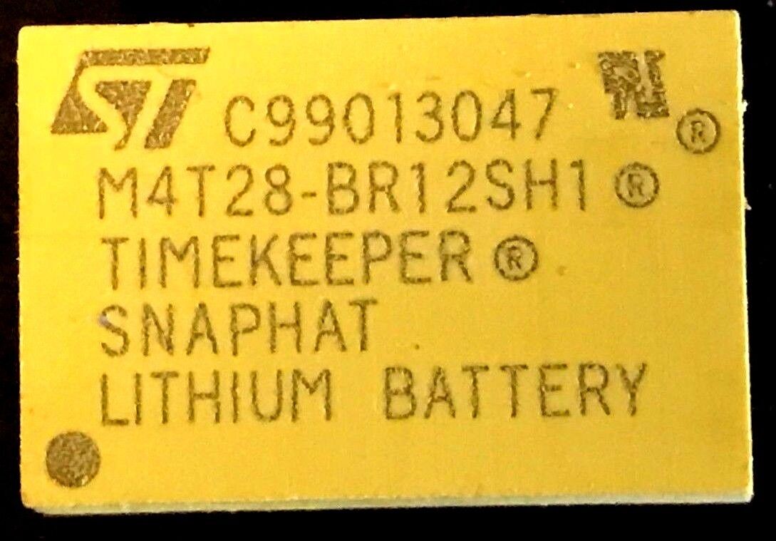 Brand New STMicroelectronics M4T28-BR12SH1 TIMEKEEPER SNAPHAT Battery