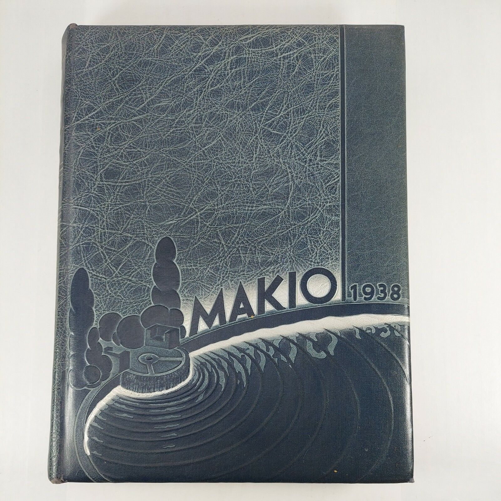 1938 Makio OHIO STATE UNIVERSITY Yearbook Vintage BUCKEYE FOOTBALL Vol. 57