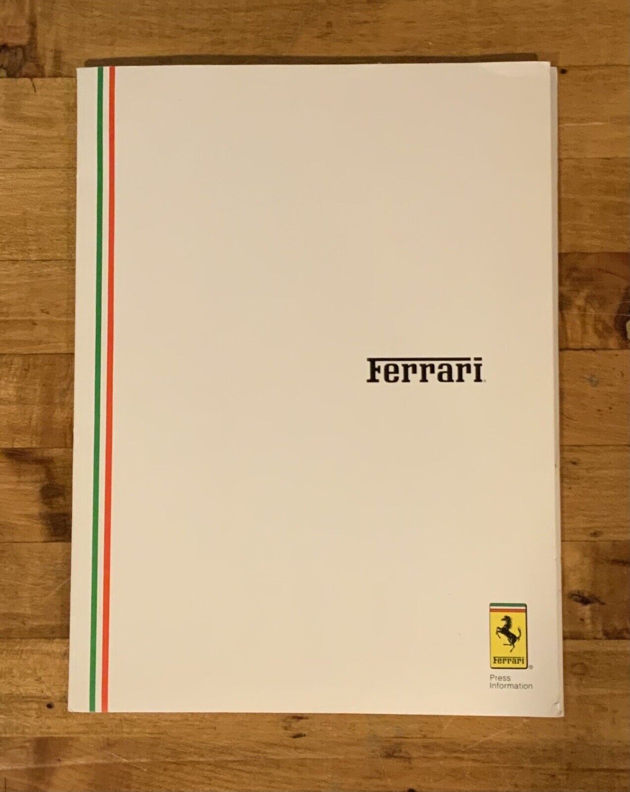 1985 Ferrari Press Release | 308 GTB/S, Mondial , TR | Factory Original | Photos