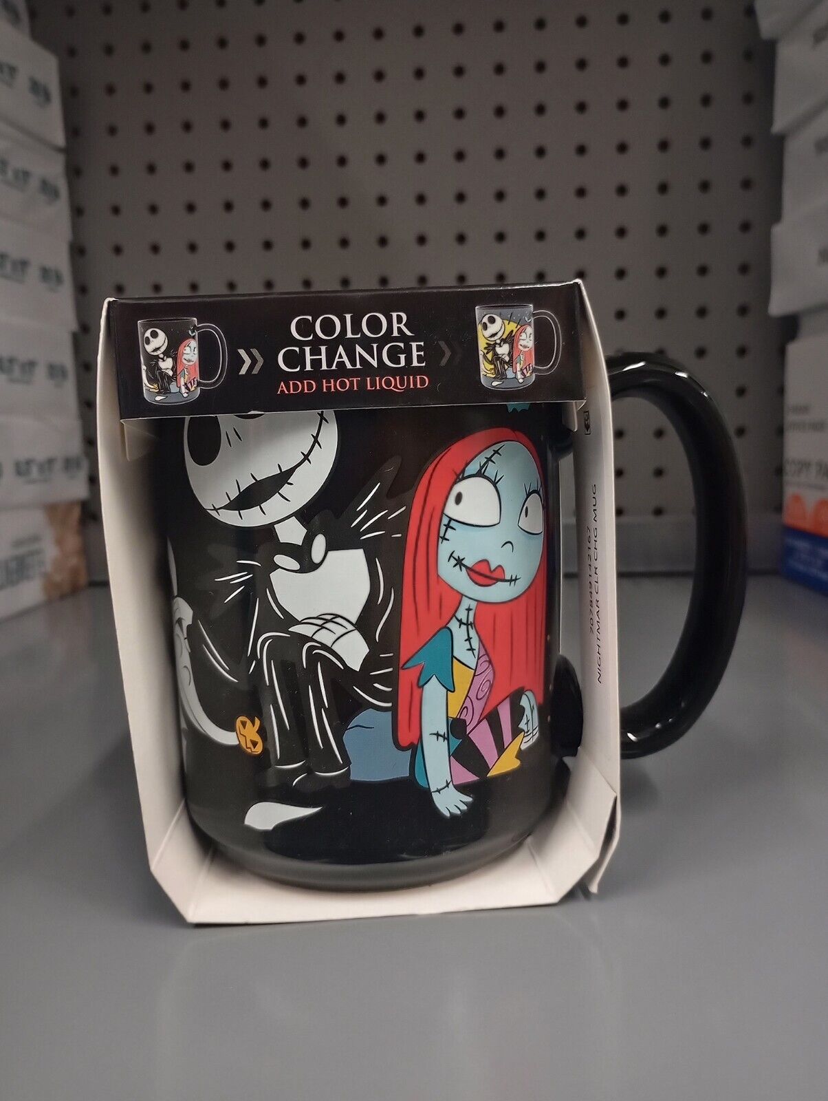 Disney The Nightmare Before Christmas Heat Reactive Color Changing Coffee Mug