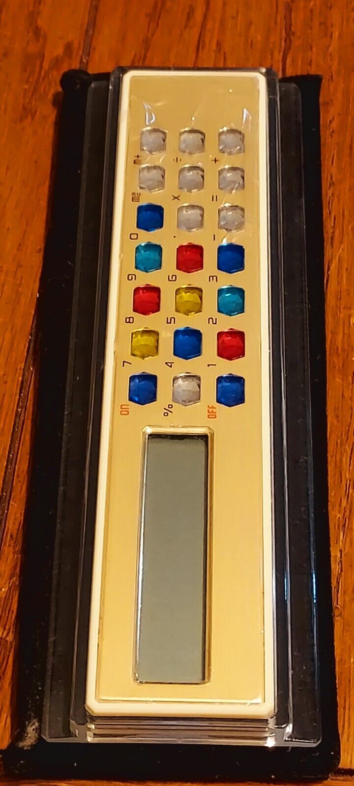 Novelty Calculator w/Rulers & Cover Faux Gemstones 