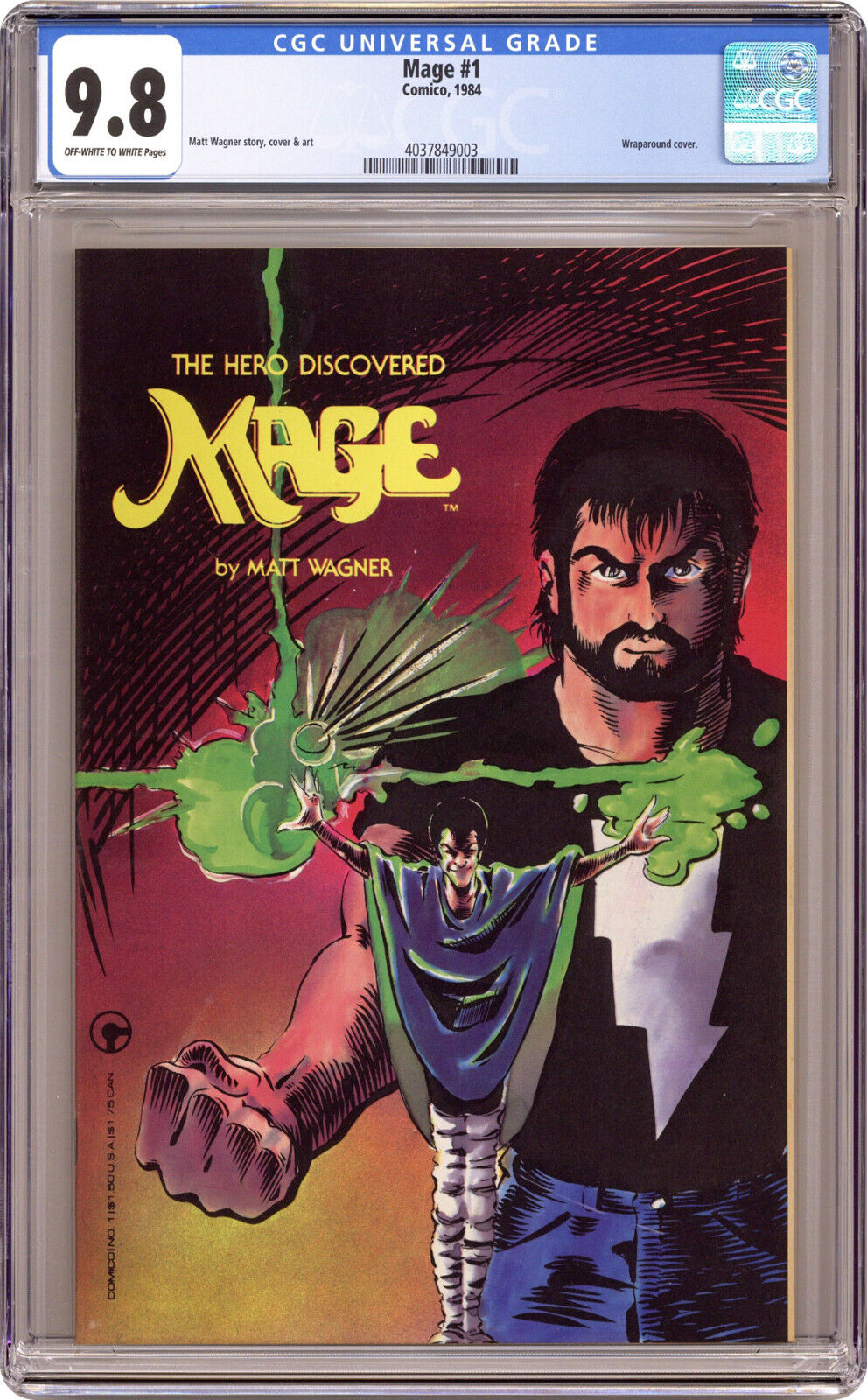 MAGE: THE HERO DISCOVERED #1 (1984) - Matt Wagner - CGC 9.8