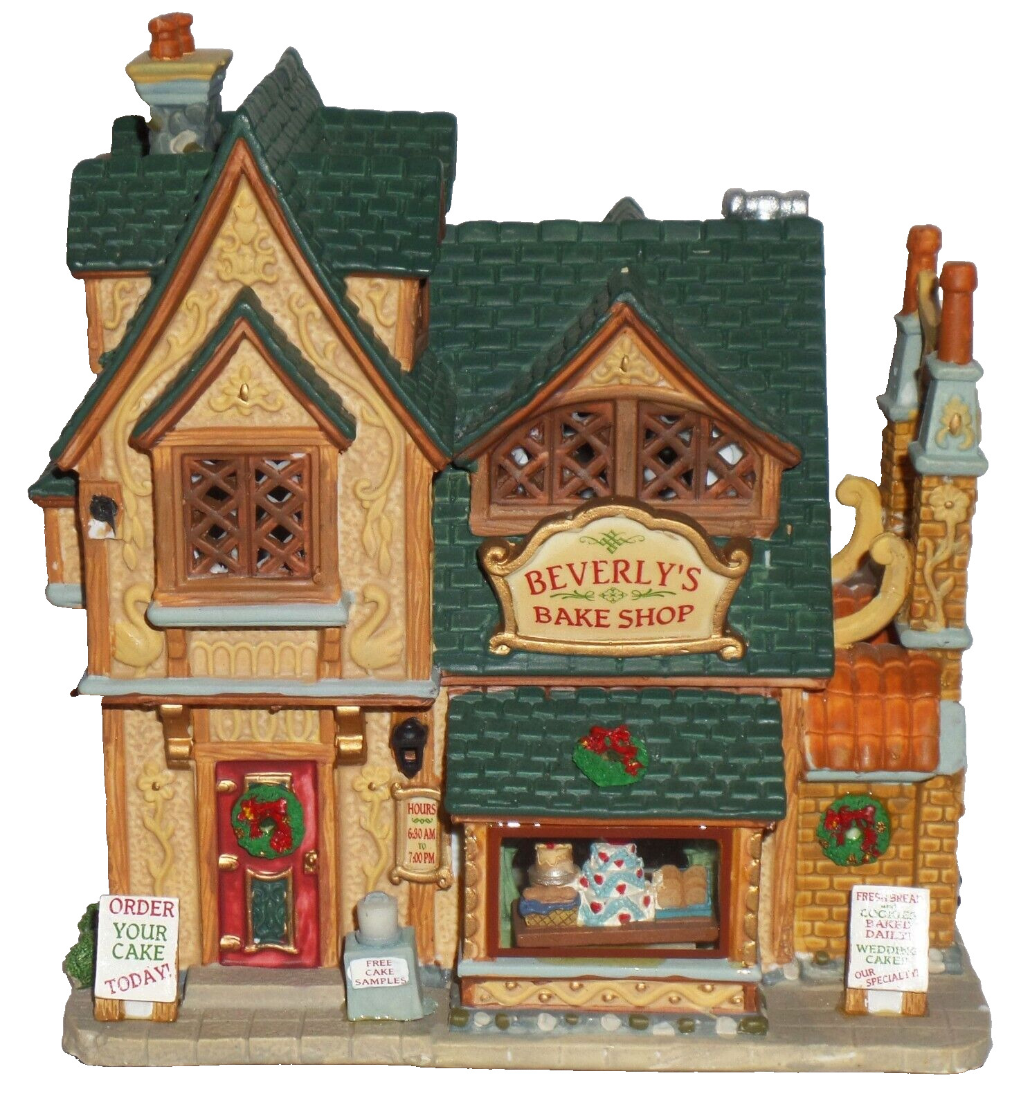 Lemax Carole Towne Collection 2009 Beverly\'s Bake Shop Model 95902          (S4)