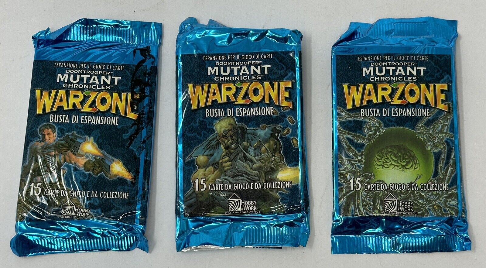 Doomtrooper 3x Bag Envelopes New Pack Mutant Chronicles Warzone Sealed