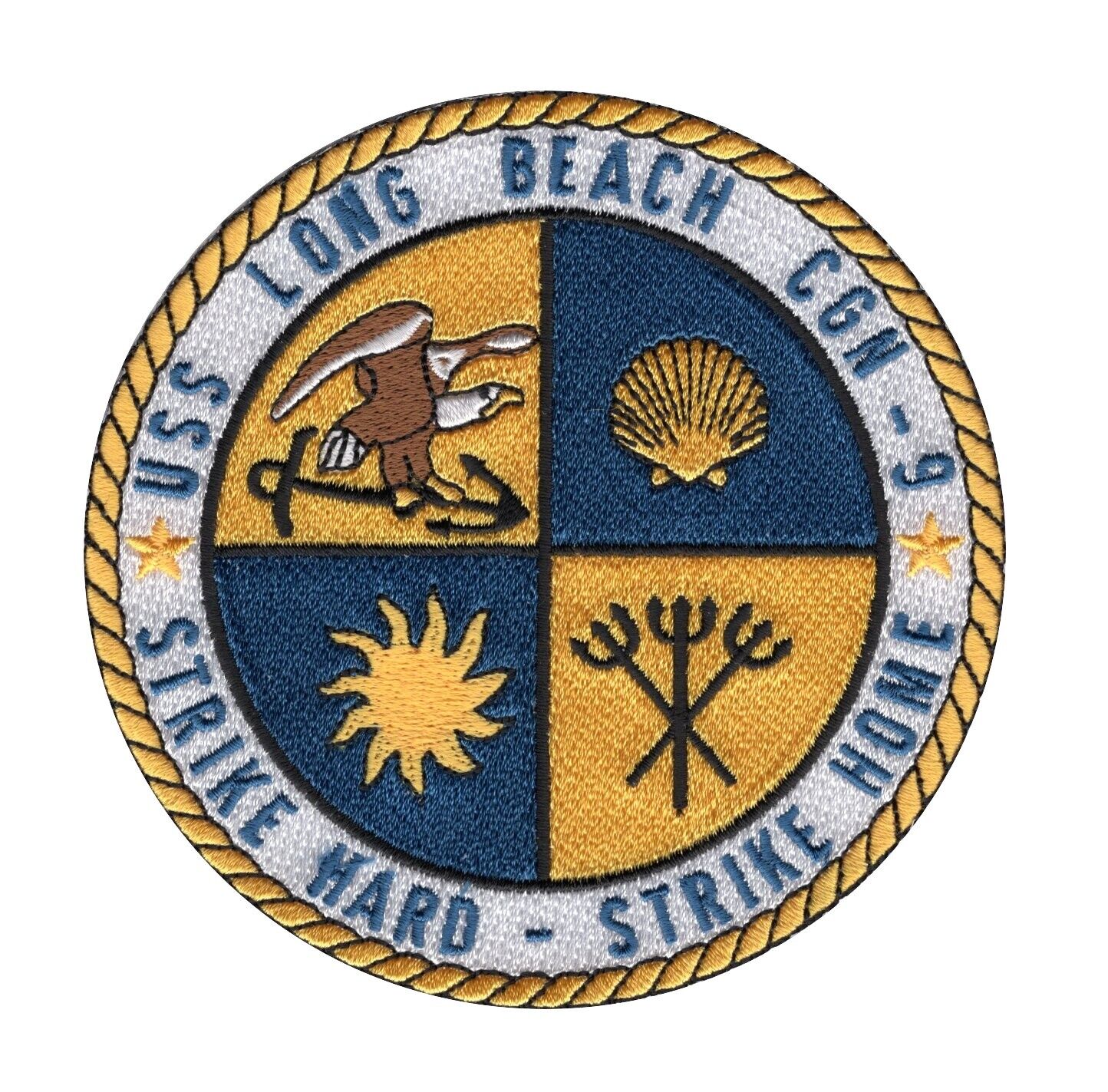 USS Long Beach CGN-9 Patch