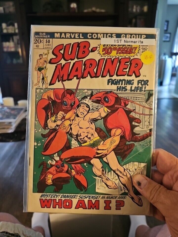Marvel Comics Sub Mariner #50 June