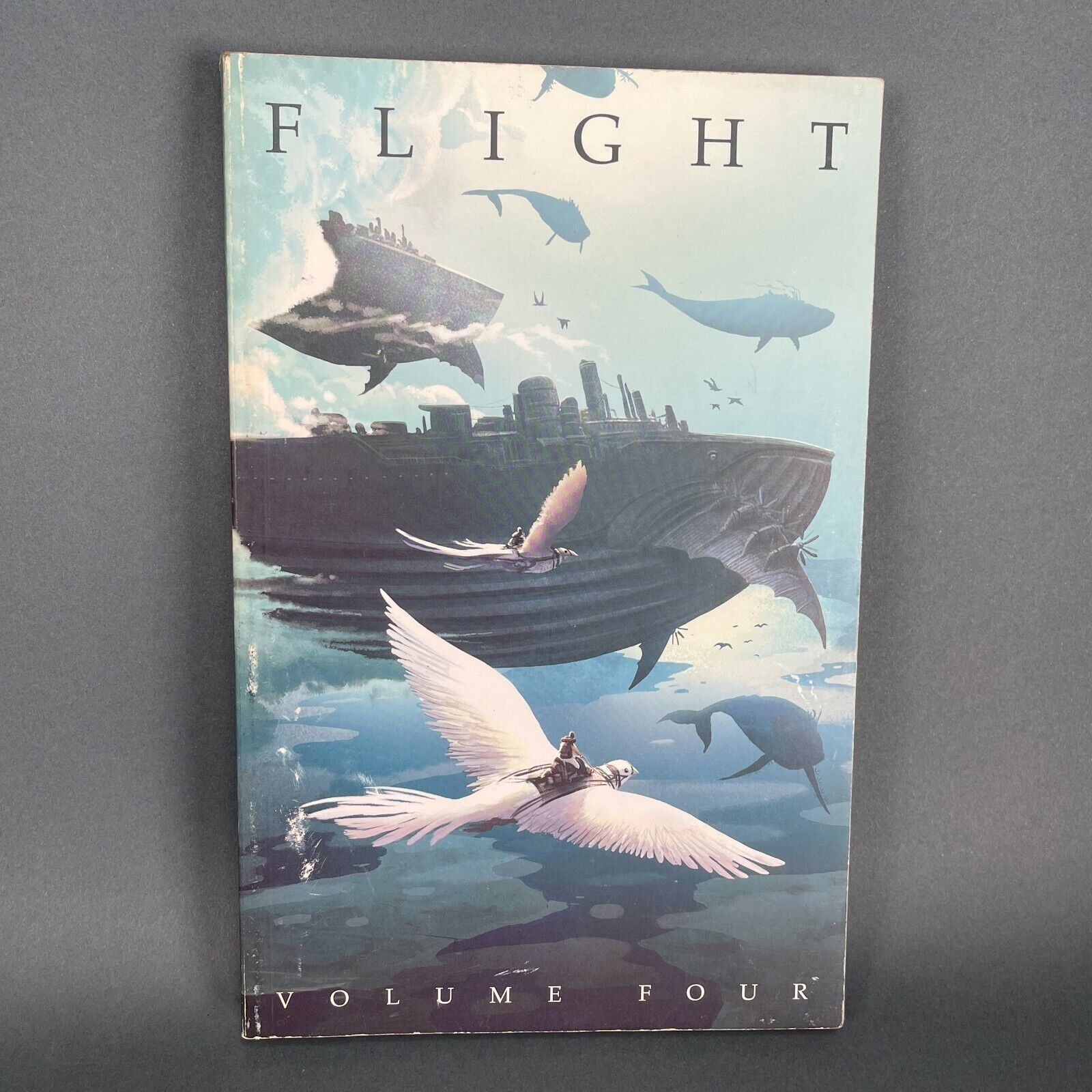 Vintage First Edition 2007 Flight Volume 4 Kazu Kibuishi Villard Trade Paperback
