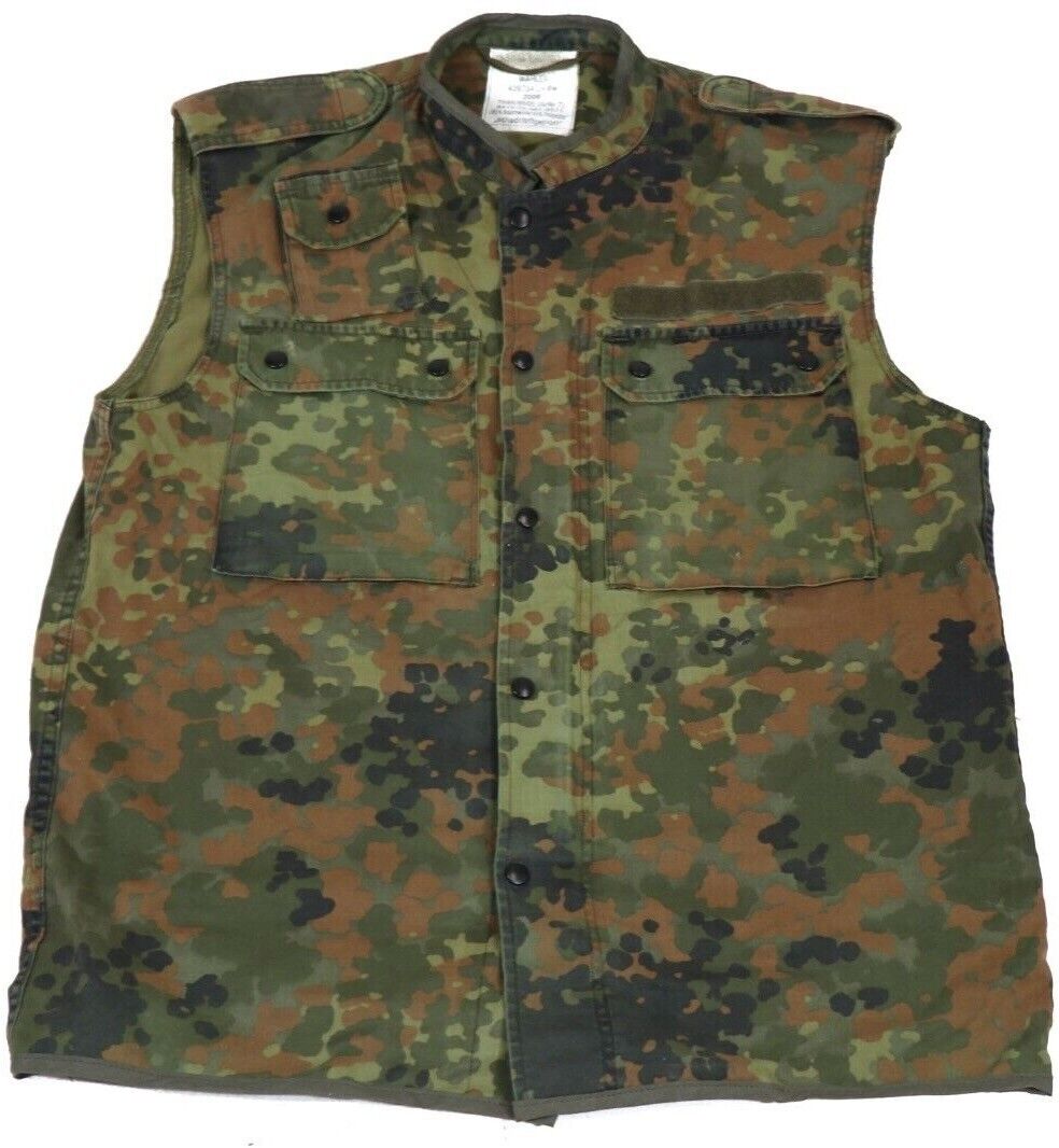Medium Short GR2 - German Military Flecktarn Camouflage Combat Survival Vest