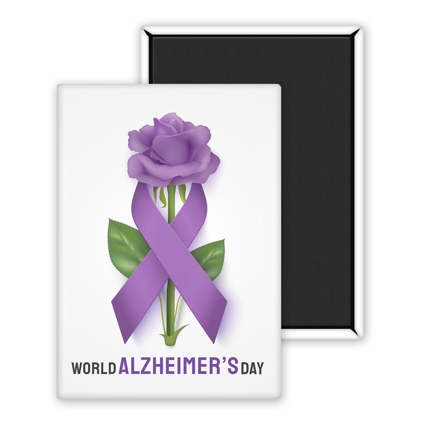 World Alzheimer's Day-Magnet Fridge 54x78mm Custom