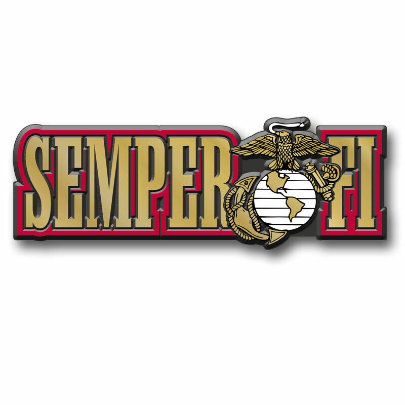 Semper Fi U.S. Marine Corps - U.S. Military Magnet by Classic Magnets