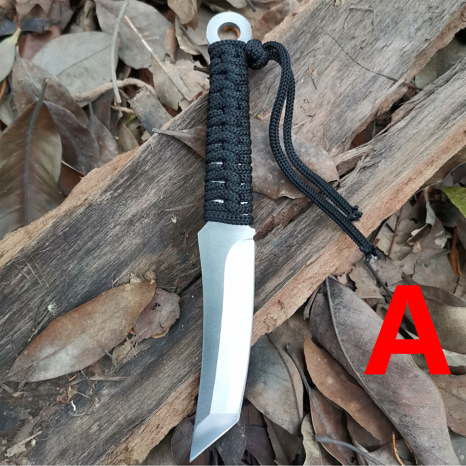 Outdoor mountaineering camping high-quality high-hardness sharp hunting knife