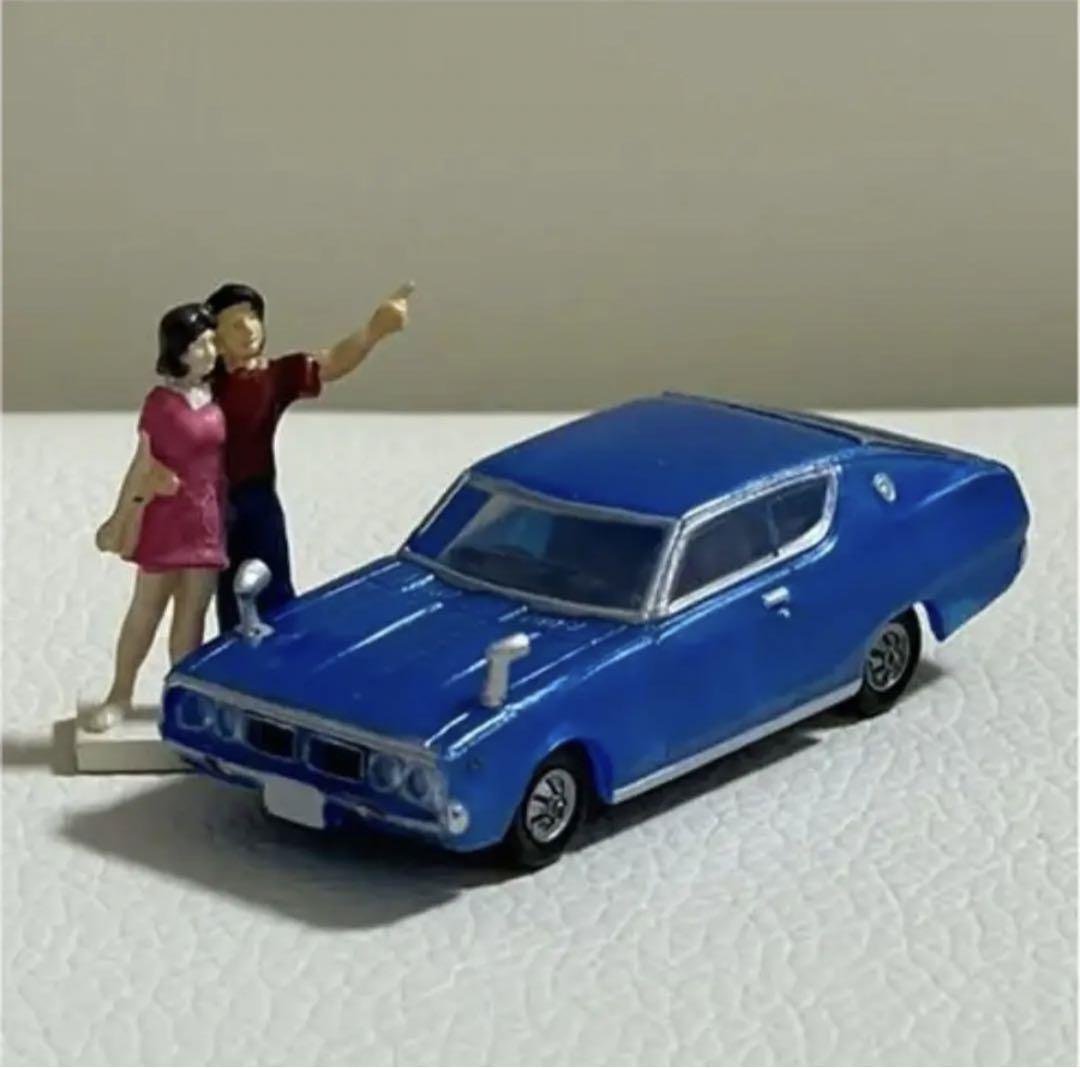 Rare Original Miniature Skyline Commonly Known As Kenmeri Figure Included