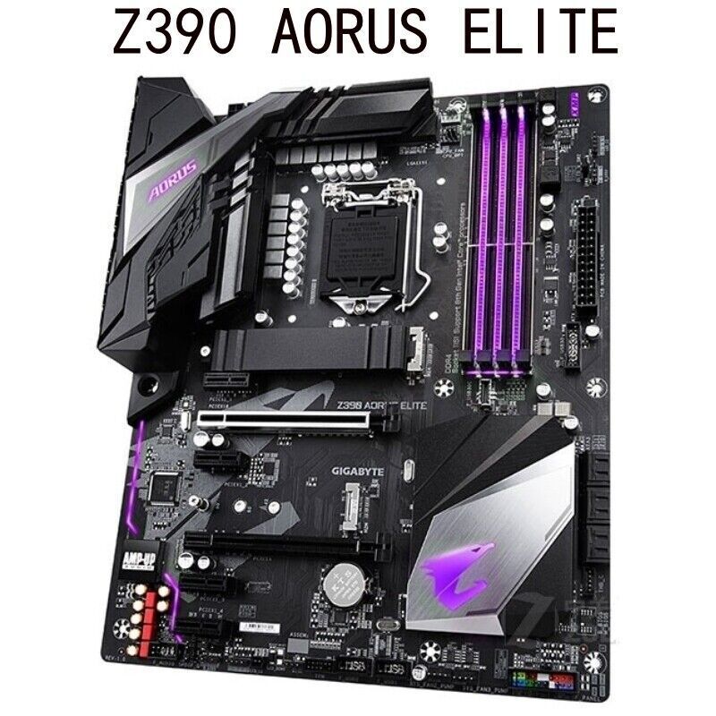 For Gigabyte AORUS Z390 AORUS ELITE Gaming Motherboard Desktop DDR4 LGA1151