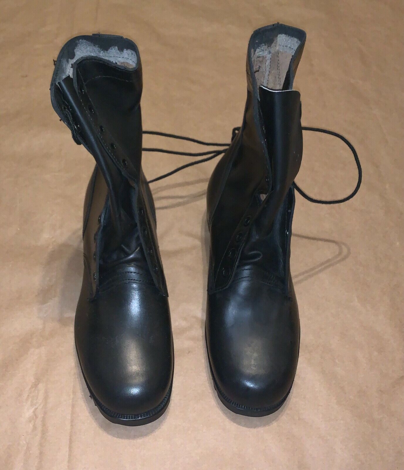 USGI Vietnam Era All Leather Combat Boots Brand New Size 10.5R
