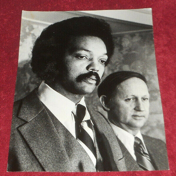 1979 Press Photo Jesse Jackson Introduced By Dr. Frank Brouillet Seattle