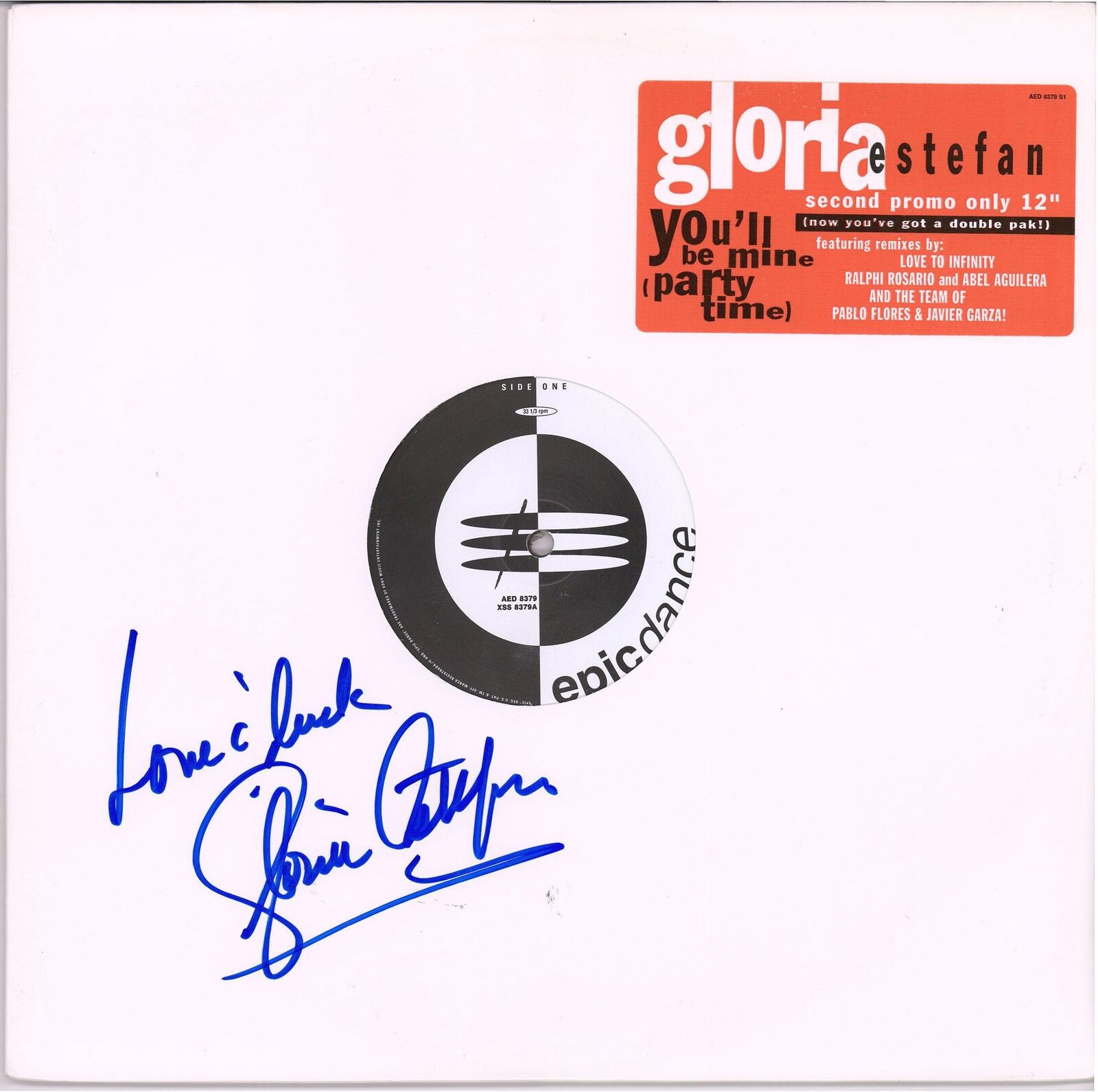 Gloria Estefan Music Album Fanatics Authentic COA Item#10729128